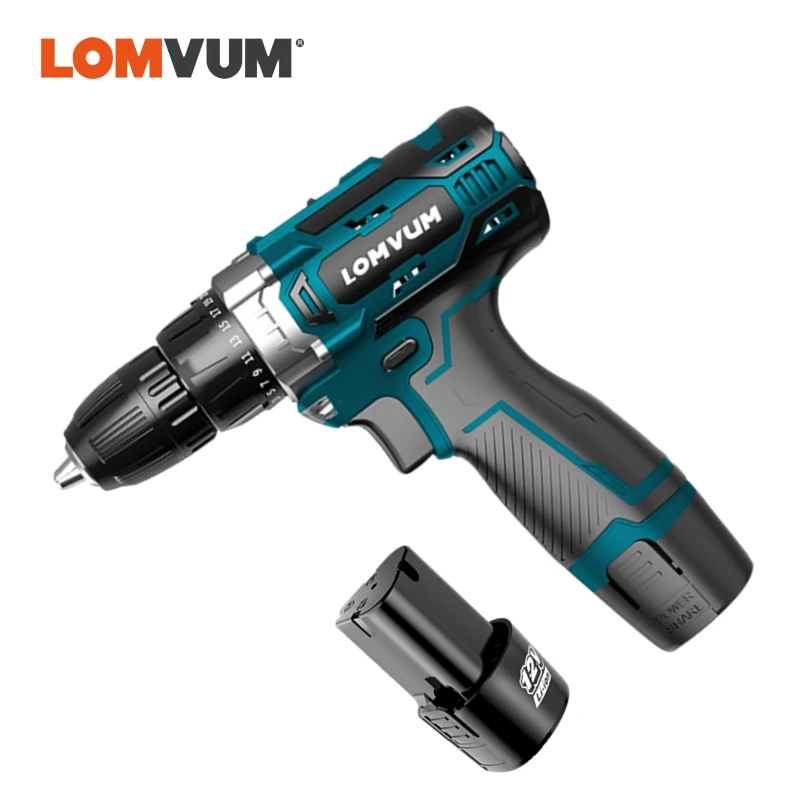 longyun chave de fenda eletrica sem fio home hand mini drill charging driver ferramenta eletrica 12v 01