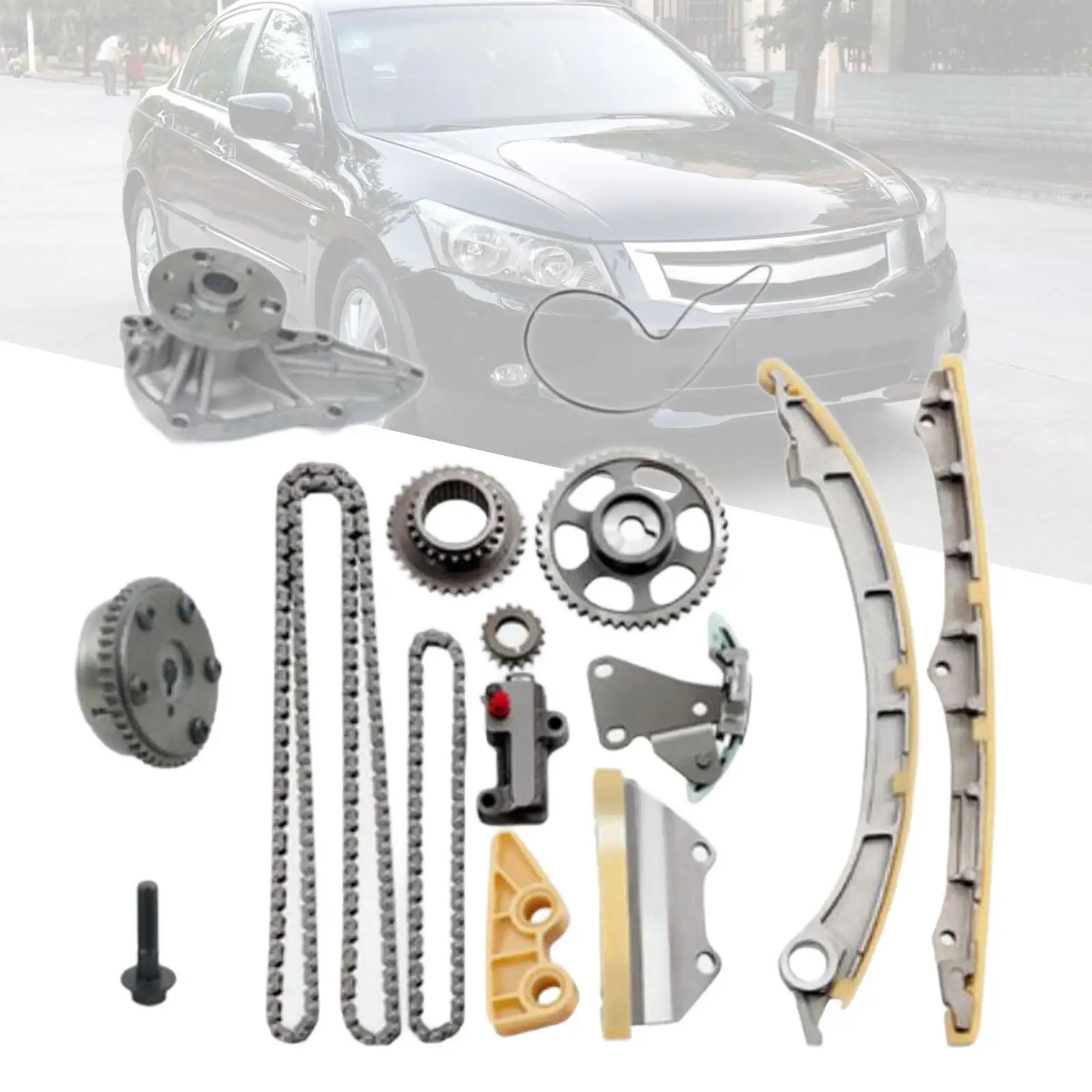 

Timing Chain Kit and Water Pump 14425624 Sturdy Easy to Install Car Accessories Repair Parts Replaces for Honda Accord CR V