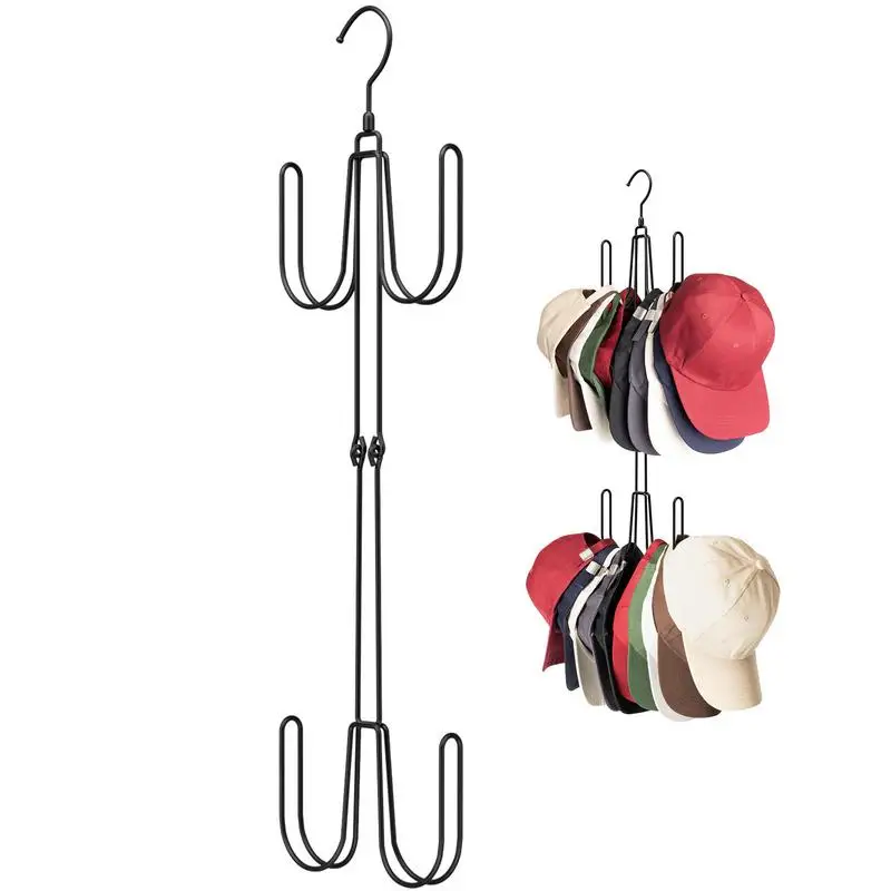 

portable Hanger Hat Tie Belt Bag Storage Hooks Hanger Multi-functional Multi-layer Wardrobe Bag Hangers Space Saving