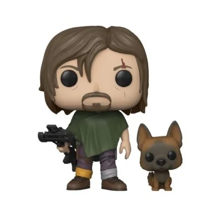 FUNKO POP Walking Dead Daryl Dixon with dog 1182#Vinyl Dolls Action Figure Model Toys Christmas Birthday Gift