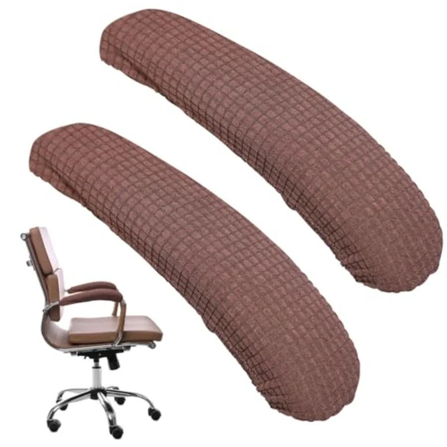 

Office Chair Armrest Covers, 2Pcs Office Removable Arm Rest Covering, Elastic Chair Armrest Covers, Office Seat Hand Rest Prote