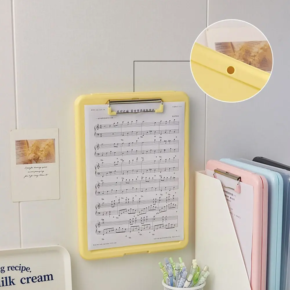 Office Supplies Writing Pad Test Paper A4 Clipboard File Box Case Document File Folders Writing Clipboard Storage Clipboard