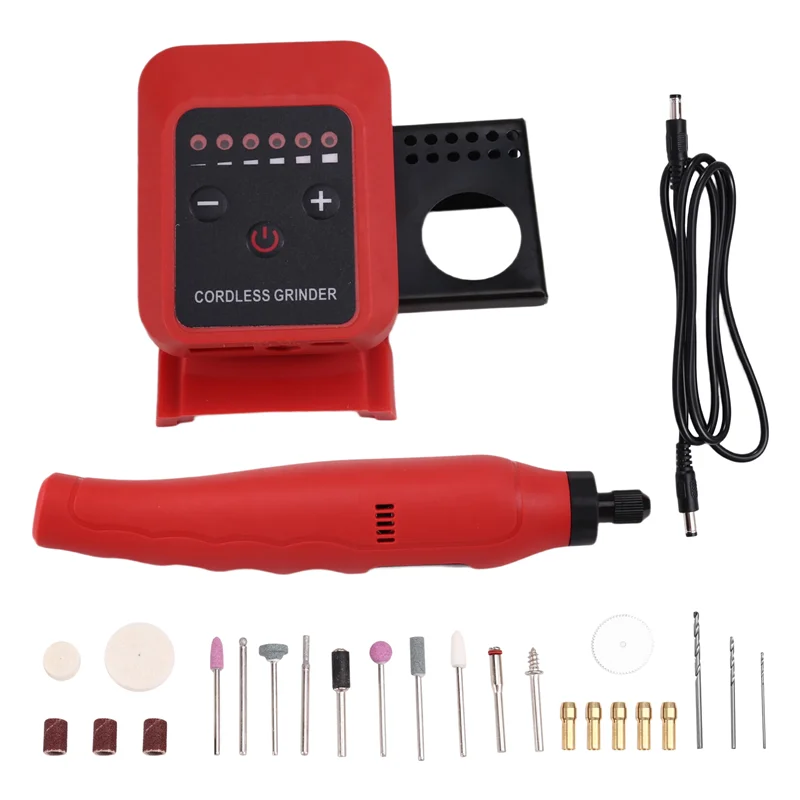 

RMWIN-Electric Drill For Speed Adjustment Electric Grinder 18-21Vbattery Interface Small Electric Drill