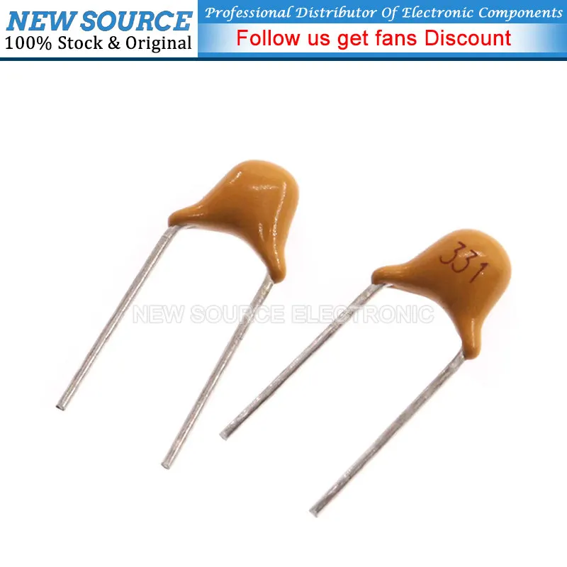 100pcs 50V Monolithic Ceramic Capacitor 22PF 47NF 220NF 1NF 4.7UF 1UF 100NF 330NF 0.1UF 102 104 105 106 103 473 334 2.2 Nf Pf Uf