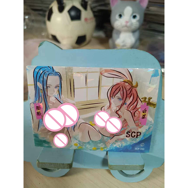Anime One Piece SCP Cards Boa Hancock Uta Nami Yamato Nico Robin Collectible Cards Christmas Birthday Gifts Children's Toys view 2