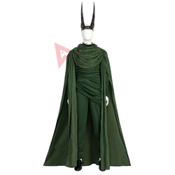 New movie Loking Laufeysong Cosplay Costume God of Evil Shirt pants cloak headwear for game party custom made