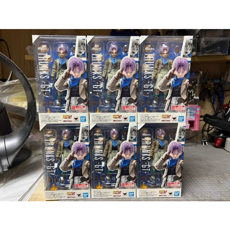 Bandai Tamashii Nations SHF Dragon Ball GT Saiyan Trunks Poseable Action Figure, Shipping Within 48 Hours