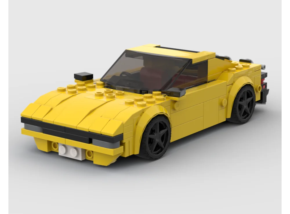 

MOC-MK2 Supra City Speed Champion Гоночный спортивный автомобиль Строительные блоки Moc Креативные гаражные игрушки для мальчиков Рождественские подарки для детей