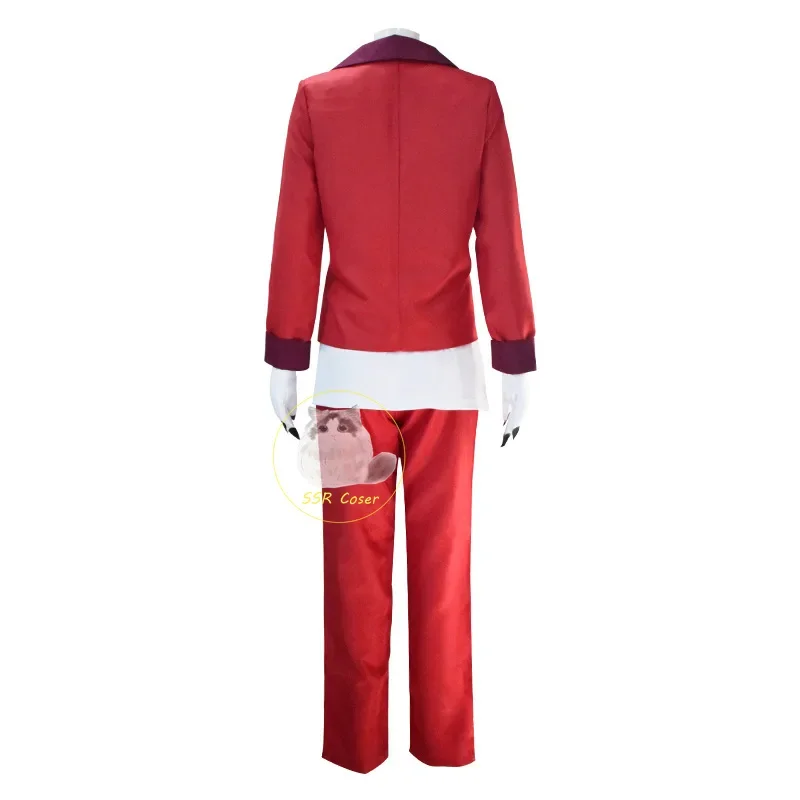 Anime Charlie Morningstar Cosplay Hazbin Charlie Cos Hotel Fantasia Costume Disguise for Adult Top Pants Outfits Halloween Suit