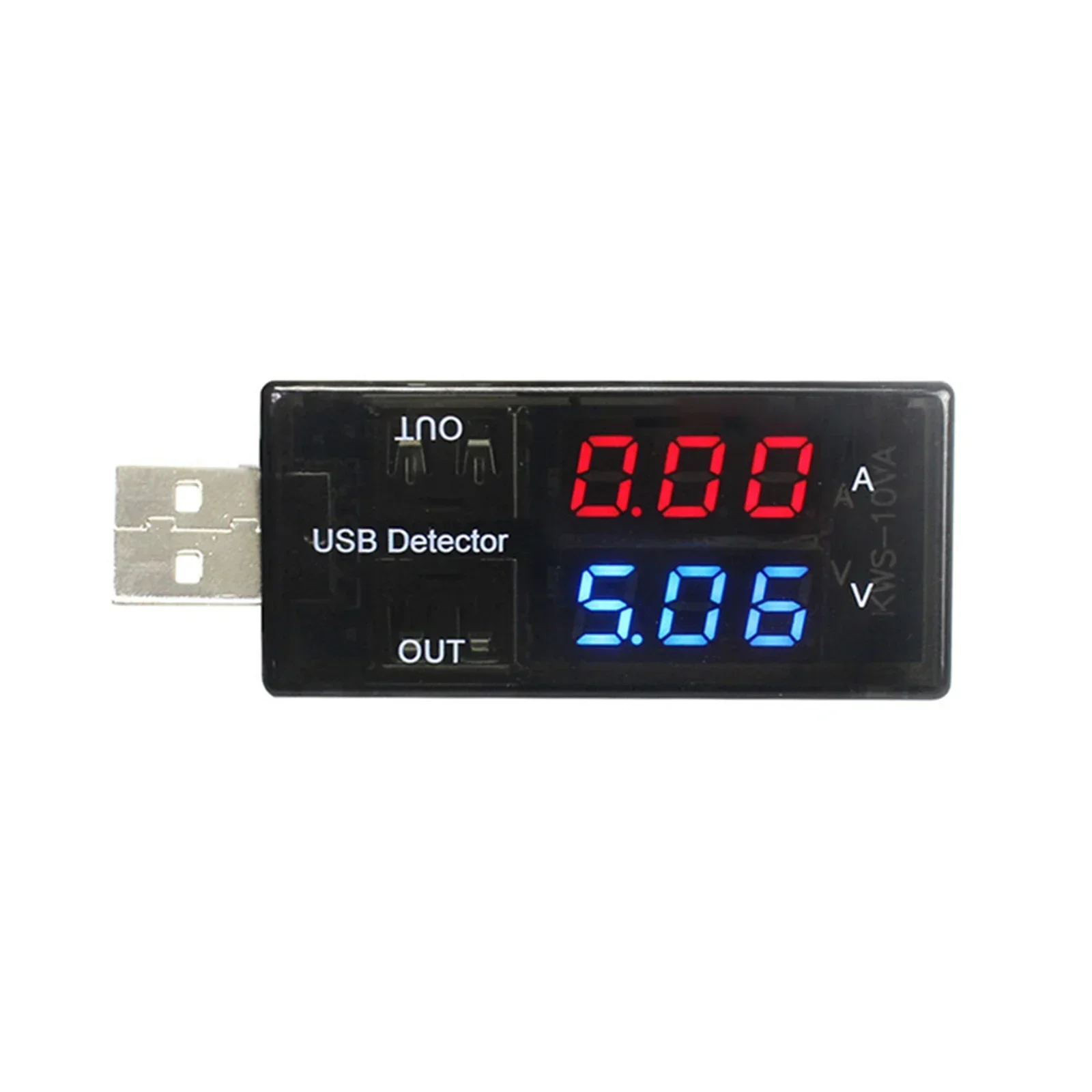 USB Current Voltage Tester Digital Measurement Instrument Double Table Display Capacity Battery Tester Power Charging Accessory