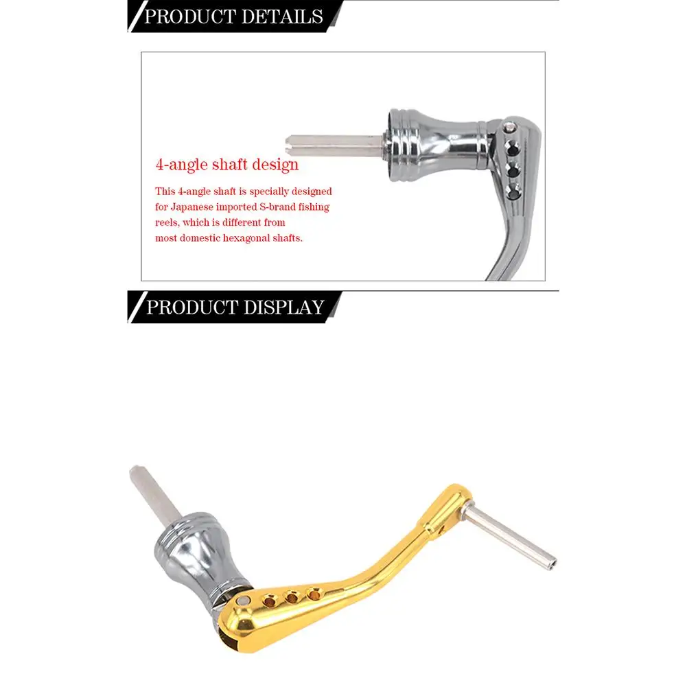 Dây Câu Tay Cầm Cò Mổ Nước Biển Chống 4 Góc Trục Thép Không Gỉ CNC Linh Kiện Thay Thế Cho S Thương Hiệu máy Câu