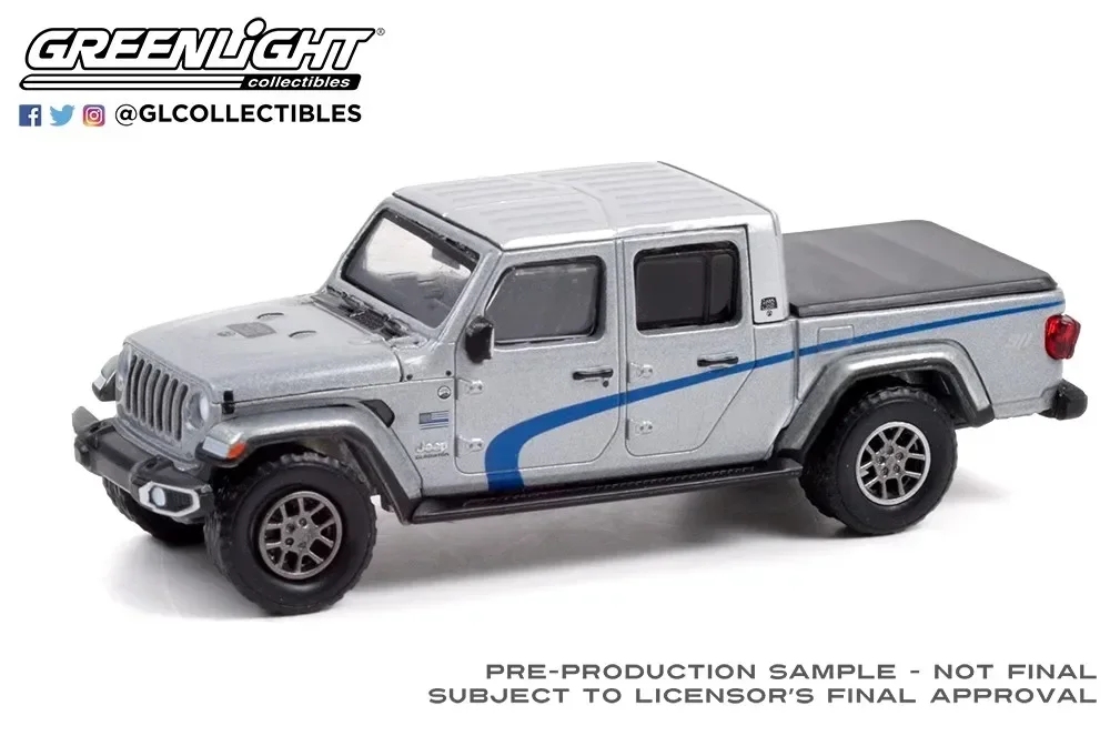 1:64 2020 Jeep Gladiator Diecast Metal Alloy Model Car Toys For Gift Collection