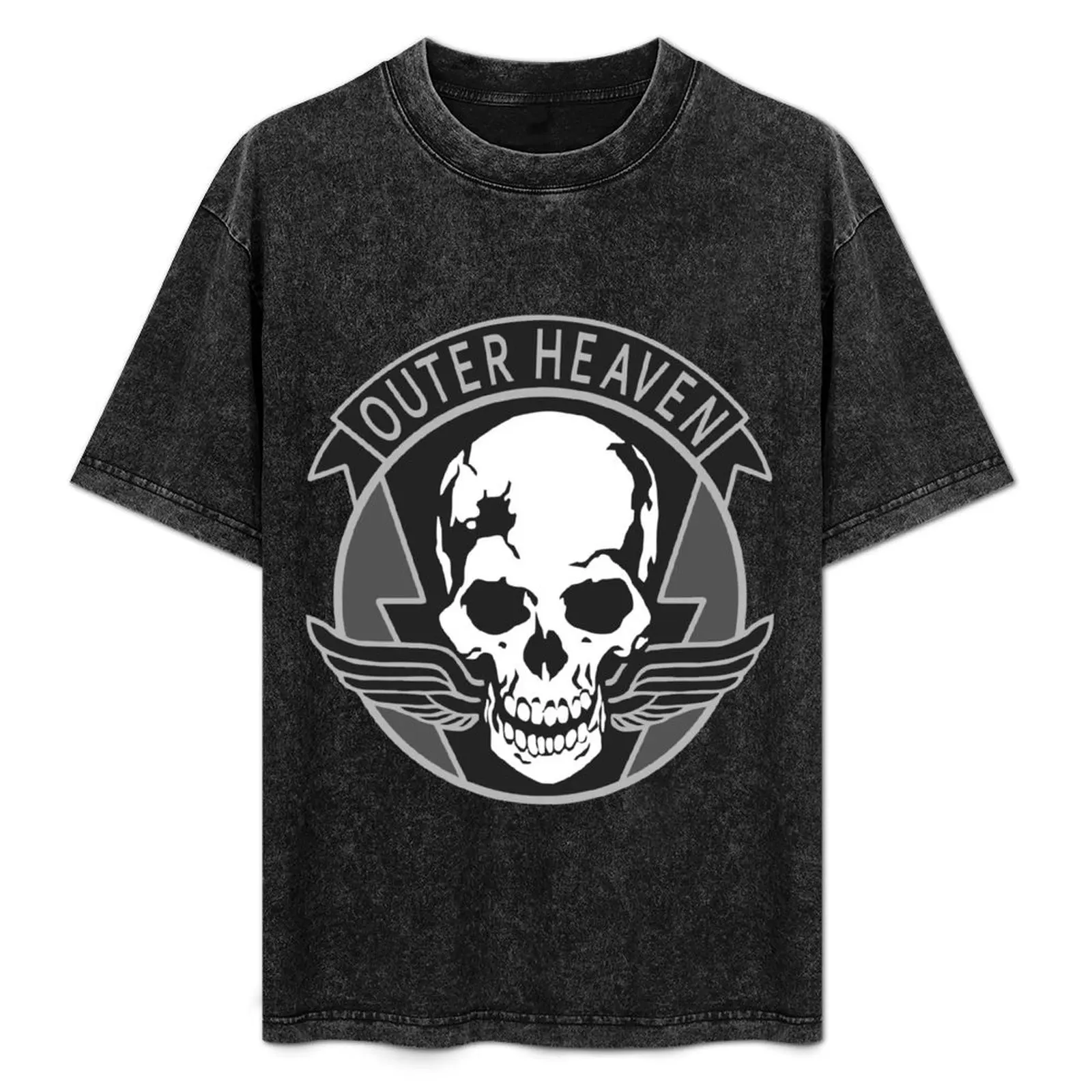 

Outer Heaven T-Shirt man t shirt luxury t shirt man casual t shirt custom print man shirts cotton T-Shirt