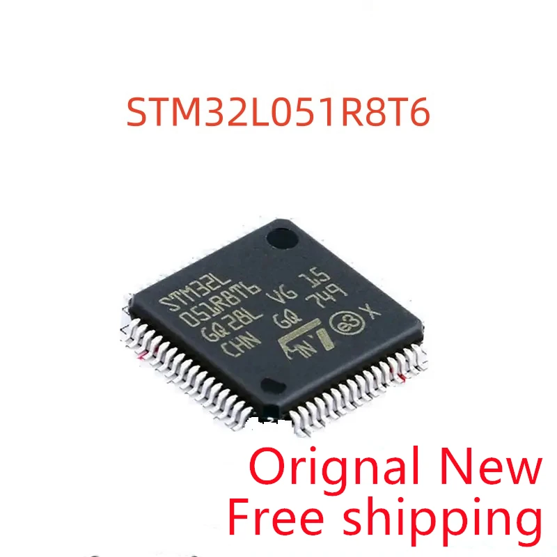 10piece Original NEW STM32L051 STM32L051R8T6 LQFP-64 Nano Integrated Circuits Operational Amplifier Single Chip Microcomputer