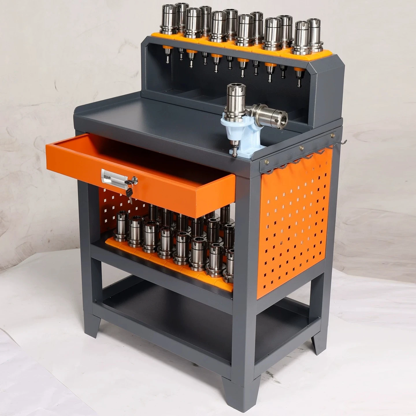 CNC tool cart machining center workbench BT30bt40 tool cart numerical control lathe tool holder cabinet