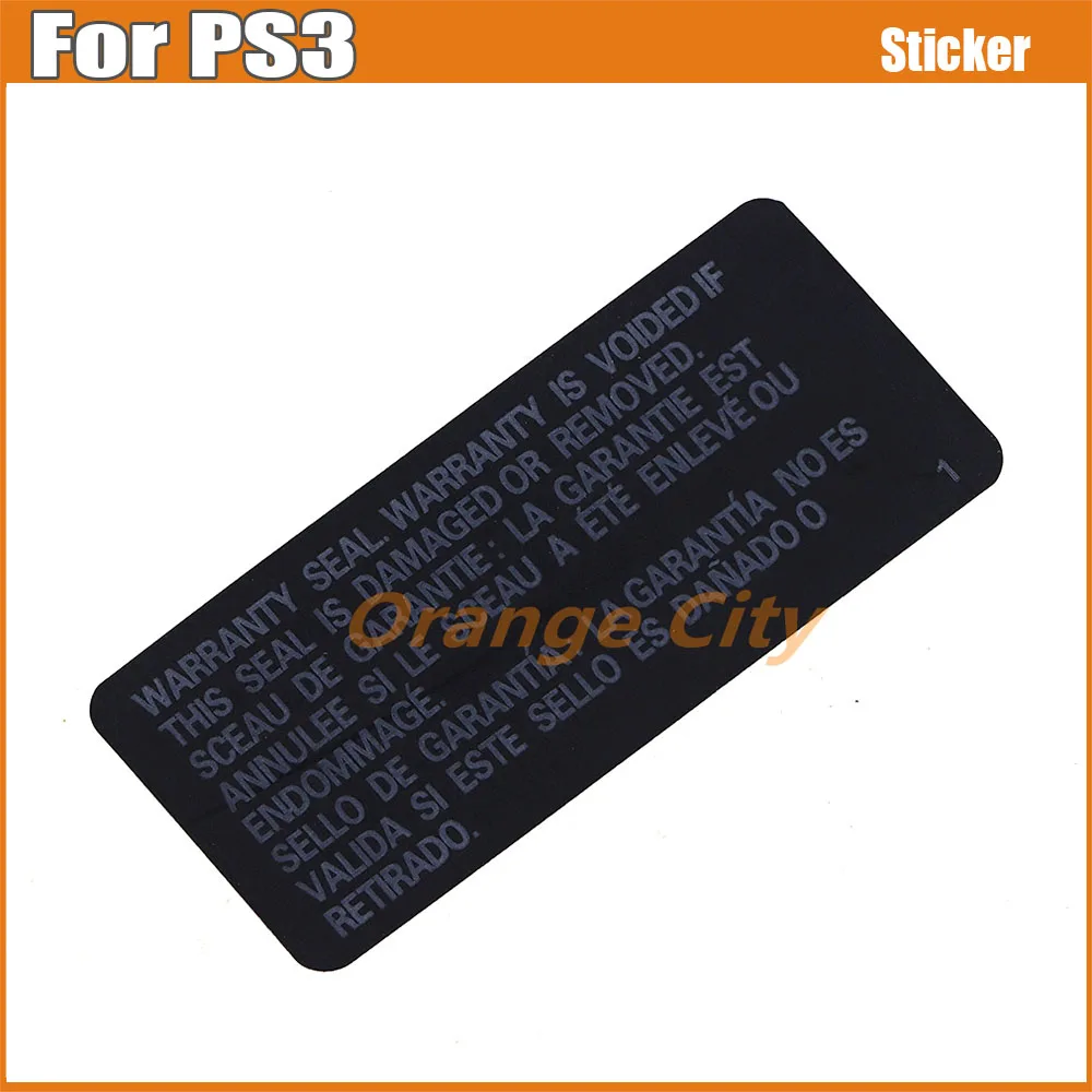 10PCS Security Seal Sticker For PS3 Host Housing Shell Warranty Seals