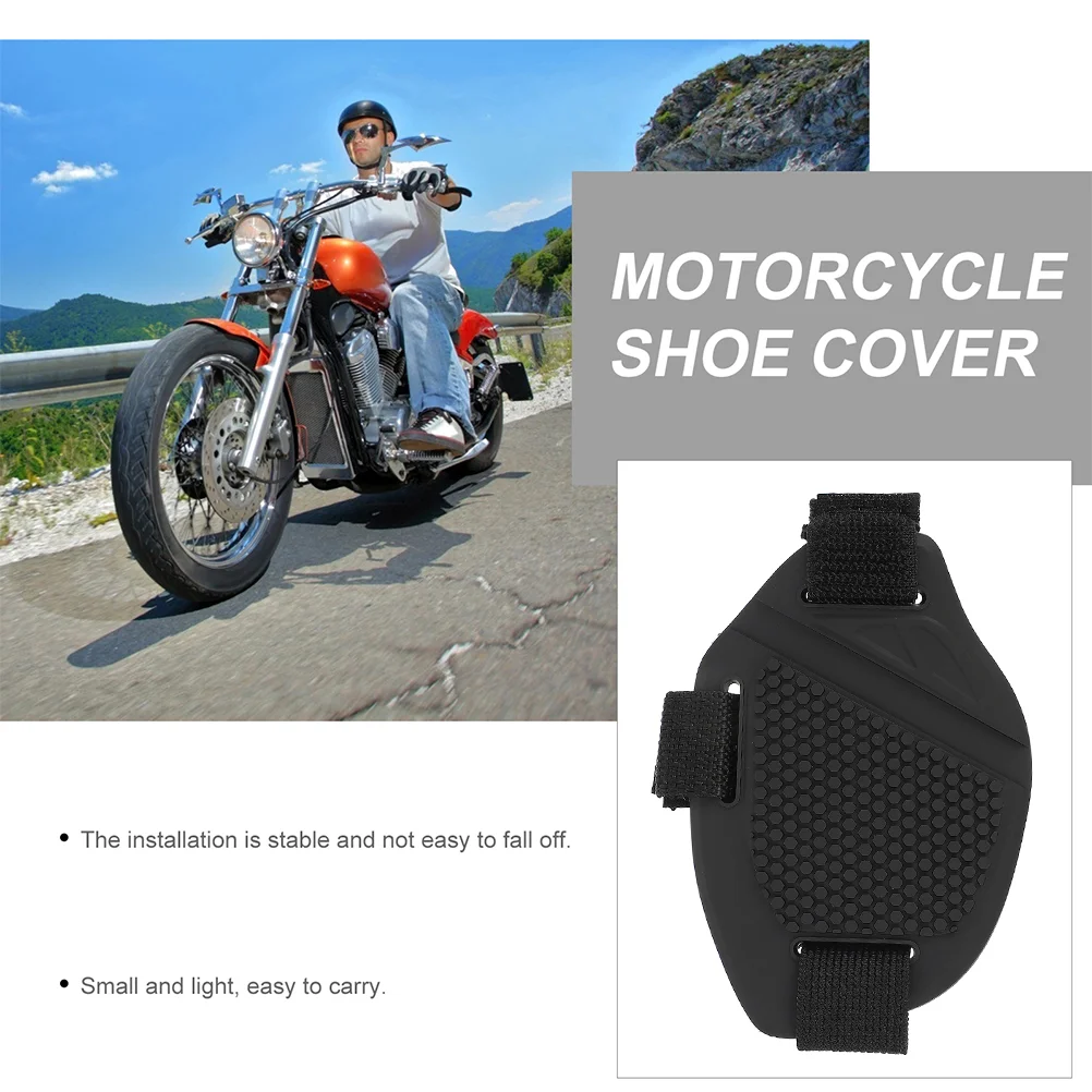 Gear Shift Shoe Cover Motorcycle Boots Riding Supplies Protector Accessories Shoes Shifts Rubber Pad Motorbike Non-slip