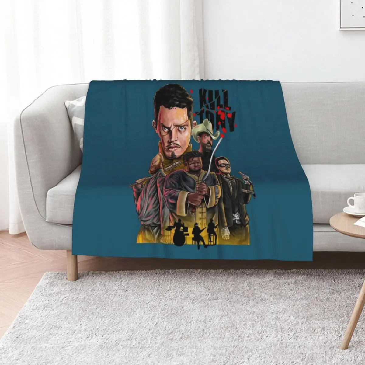 Kill Tony Throw Blanket Luxury Hairy Bed Luxury Brand Heavy Hairys Blankets