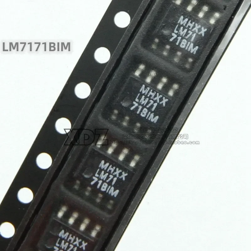 5pcs/lot LM7171BIM LM717 LM7171BIMX/NOPB LM7171BIMX SOP-8 package Original genuine Voltage feedback amplifier chip