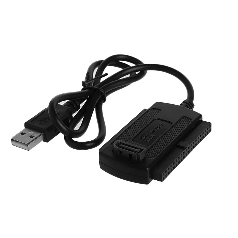 

USB 2.0 to IDE Converter Adapter with Cable for 2.5 3.5 Hard Disk HDD Plug & for Play No Driver Needed