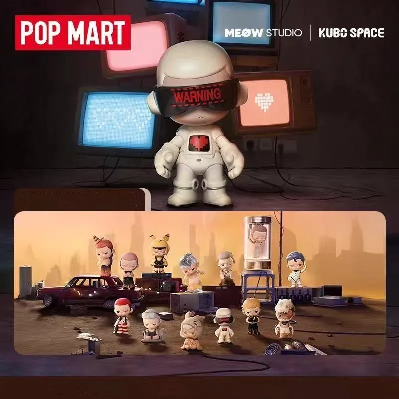 

POP MART KUBO City of Sunset Series слепая коробка игрушки Kawaii аниме фигурка-сюрприз Mystery Box куклы подарок для девочек
