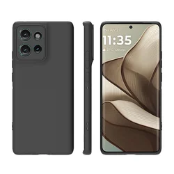 For Moto Edge 50 Neo Case Edge50 TPU Soft Black Slim Matte Silicone Case for Motorola Edge 50 Back Cover Edge50Neo Phone Cases