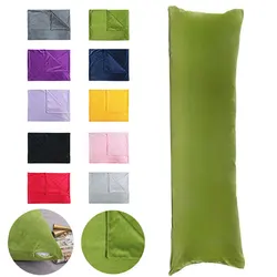 150x50cm Pregnancy Body Pillow Cases Soft Plush Cushion Long Pillow Cover Large Size Zipper Pillowcase for Dakimakura Bed Sofa