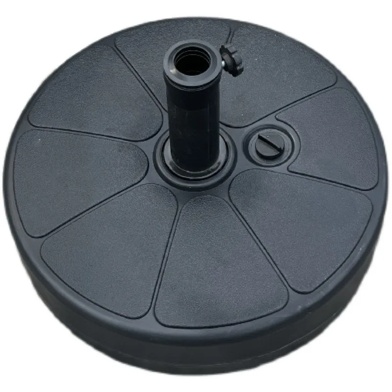 

Fixed water injection base Outdoor fishing middle column Water tank Plastic base Water injection sand umbrella pier