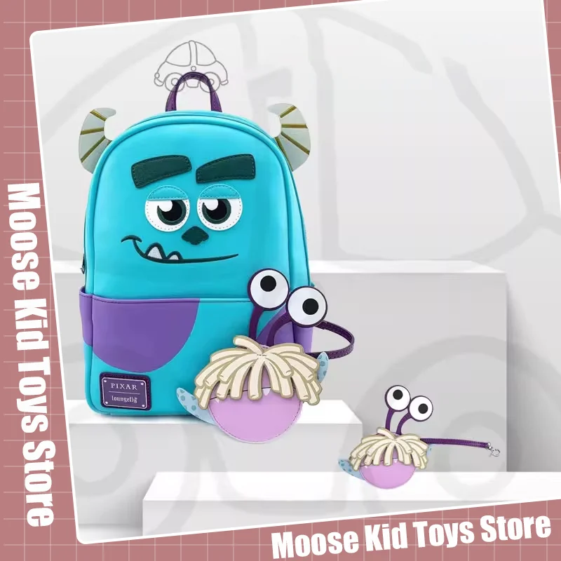 In Stock Loungefy Disney Toy Story Monster University Cute Sullivan Children's School Bag Man And Women Backpack Gifts For Kids