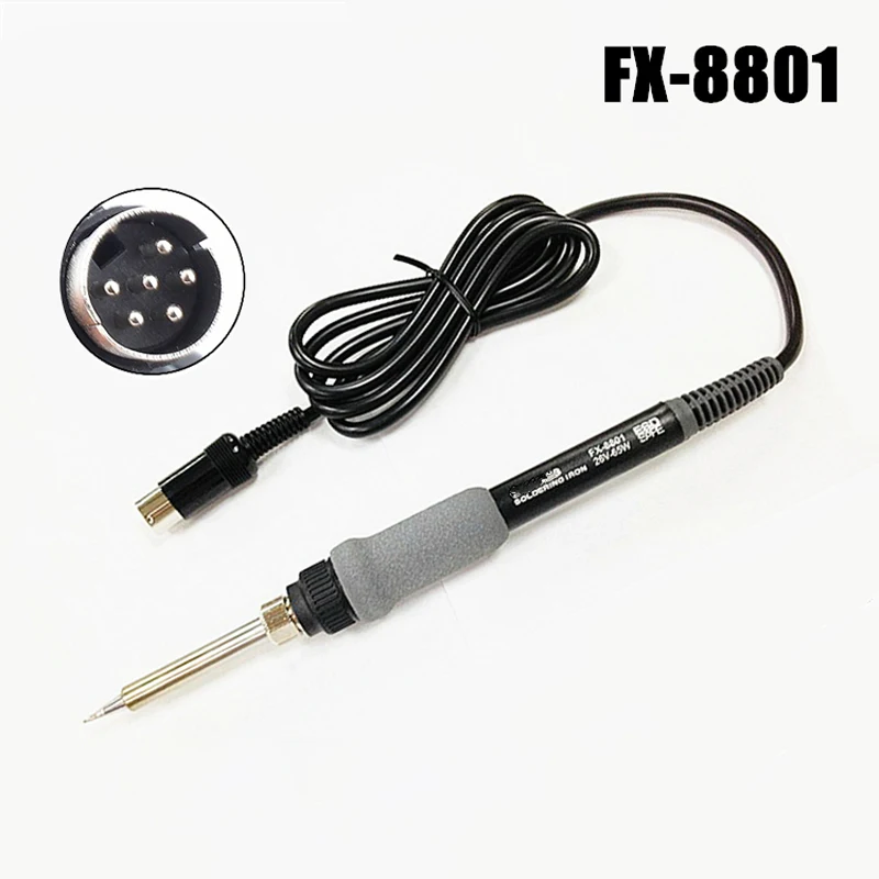 

U50 FX-8801 Soldering iron Replacement Handle for HAKKO FX-888 FX-888D Solder Station 26V 65W Lead-free Soldering Handle