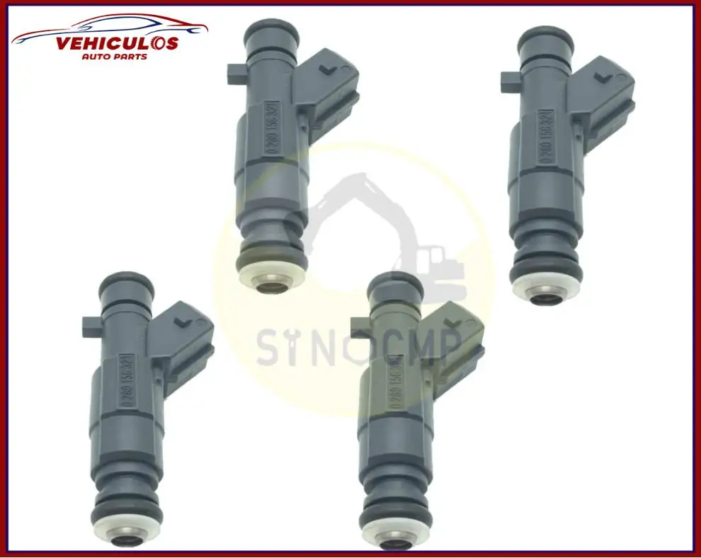 

4 шт. топливные форсунки подходят для CITROEN C2 C3 C4 XSARA BERLINGO Peugeot 206 OEM 0280156321 автомобильные аксессуары, дропшиппинг, оптовая продажа