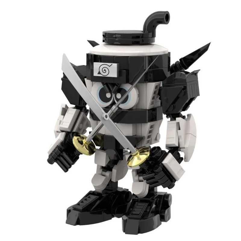 Kit de construction mécanique Ninja mythique 336 pièces, modèle de guerrier légendaire pour adolescents et adultes, cadeau de collection Compatible MOC