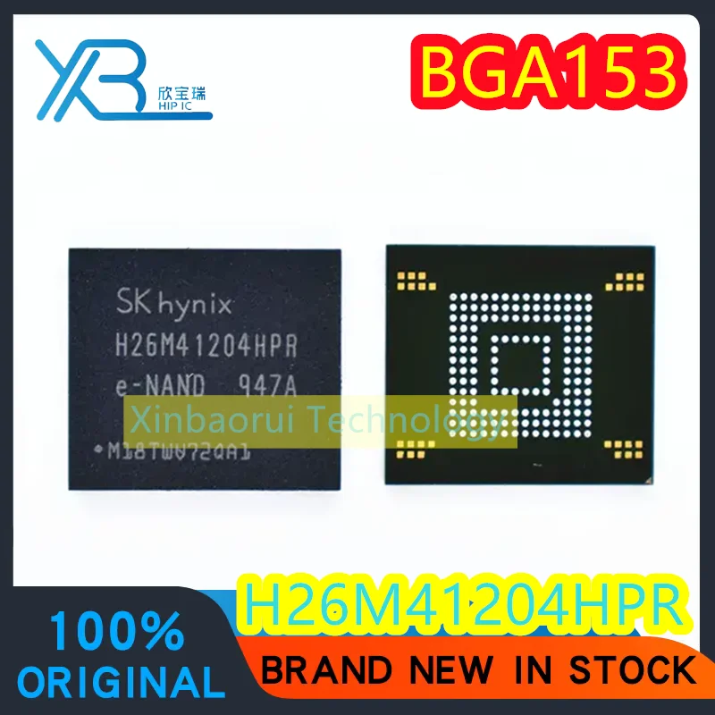 (5/10pieces) H26M41204HPR 5.1 8GB font BGA153 EMMC memory chip IC 100% new original consumer electronics