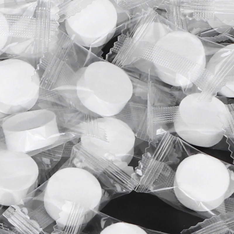 100 قطعة من المناشف المضغوطة، منشفة مناديل تنظيف الوجه للاستعمال مرة واحدة للسفر