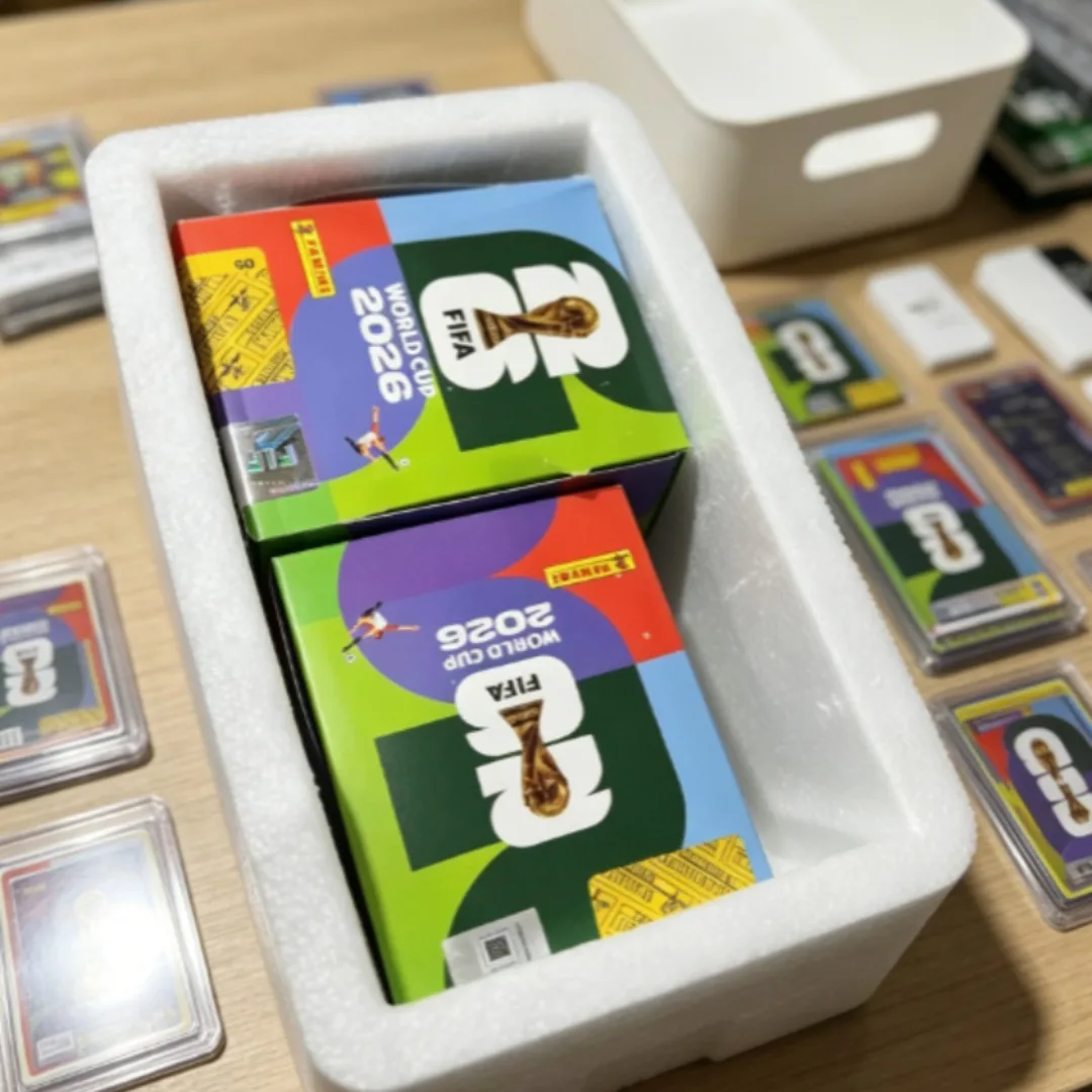 Panini 2026 FIFA World Cup Sticker Sealed Box 50 Packs Estimated 350 Collectible Soccer Player Blind Stickers For Fan Collection