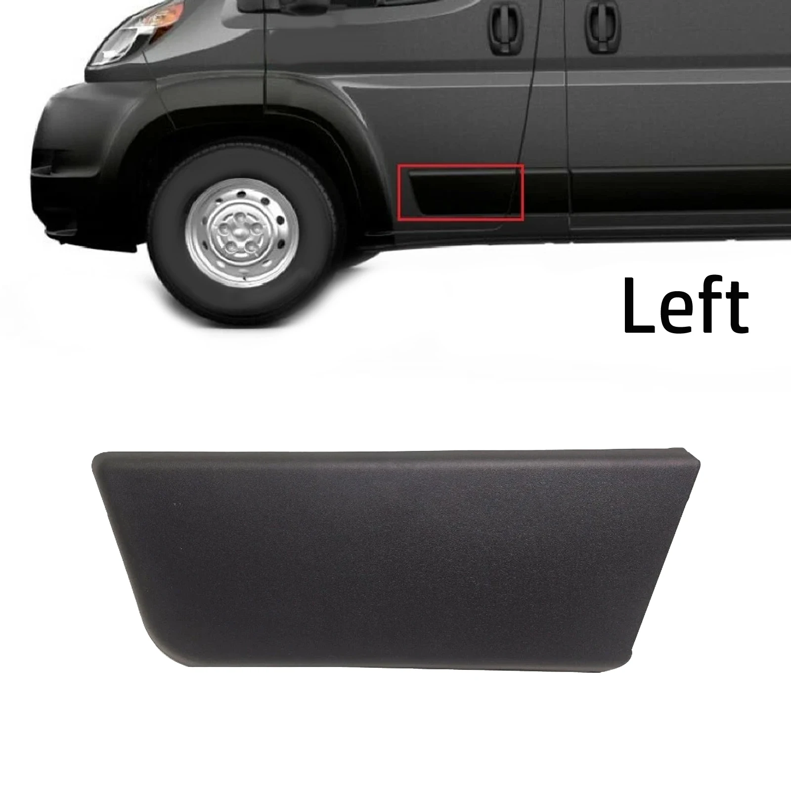 

Car Left Front Door Trim Side Molding For Ram For ProMaster 1500 2500 3500 19-24 Replacement Auto Parts Accessories