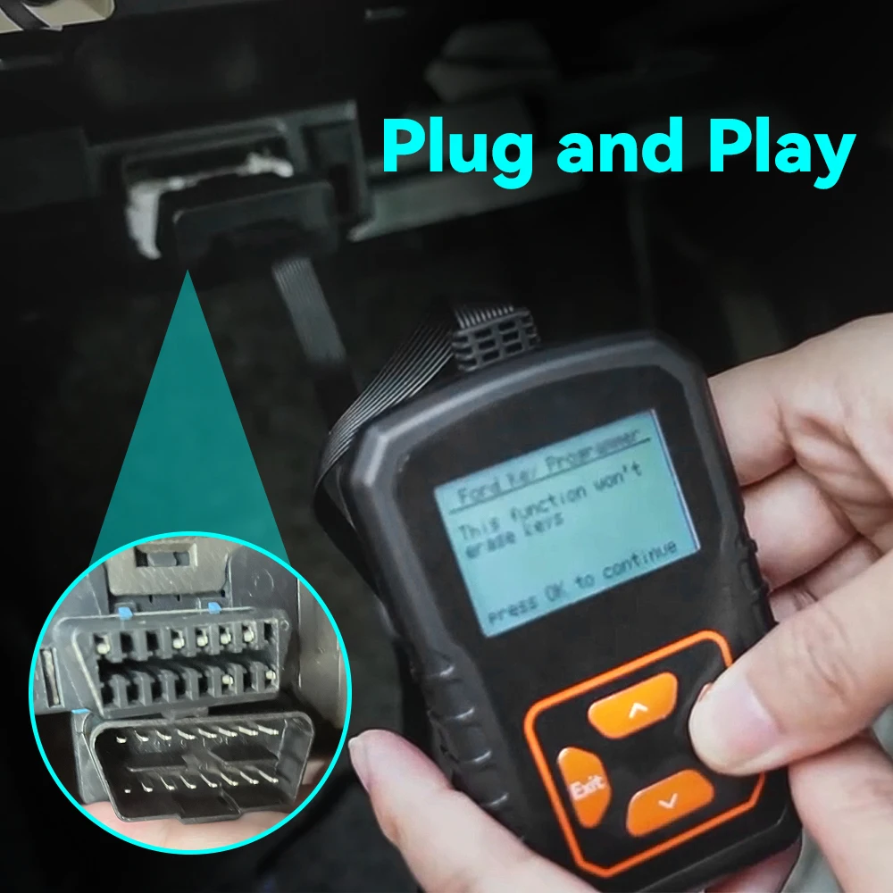 Programador KEYYOU OBD 433MHz M3N- 40821302   Chave remota do carro para Dodge Journey Charger para Chrysler 300 para Jeep Grand Cherokee