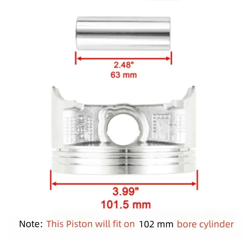 Top End Rebuild Cylinder Custom Kit For 680/700CC Off Road ATV Engine High Performance Wear Resistant