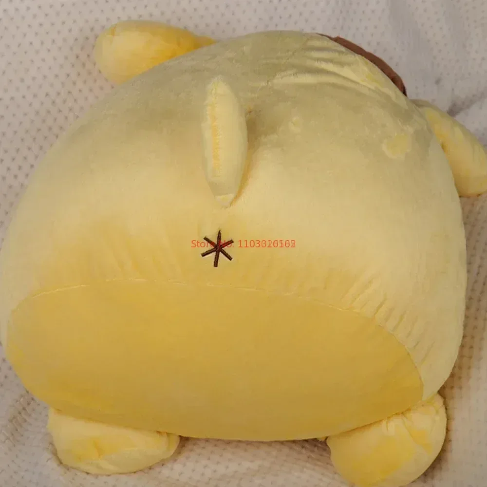 Jouets en peluche Sanurgente Pompompurin, grande taille, joli oreiller, super doux, cadeau mignon, décor de chambre, beurre, 40-50cm