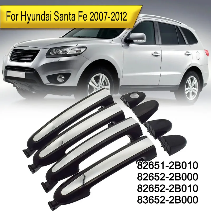 

For Hyundai Santa Fe 2007 2008 2009 2010 2011 2012 Car Exterior Door Handle 82651-2B010 82652-2B000 82652-2B010 83652-2B000