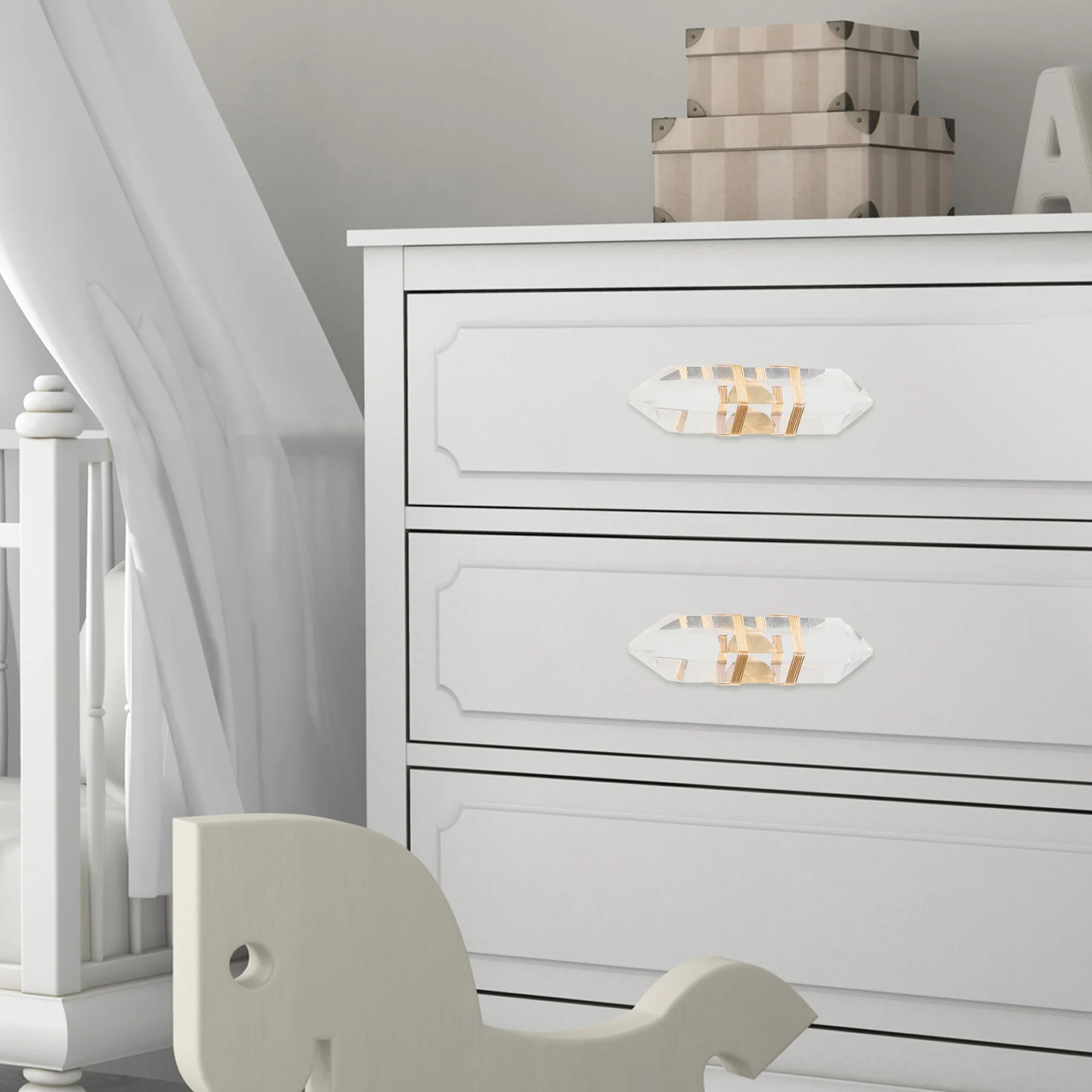 

Acrylic Cabinet Handle Clear Door Pull Knob Interior Drawer Handle Dresser Drawer Pull Knob Dresser Knobs for