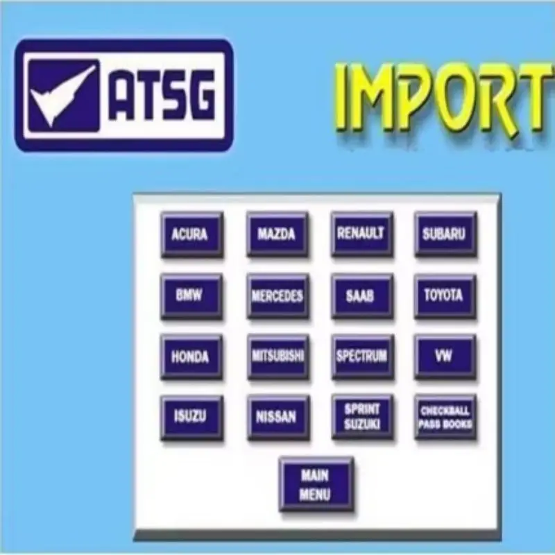 

ATSG 2017 Automotive Repair Software, Hot Sale 2025, Automatic Transmission Group Repair Information, ATSG Diagnostic Manual