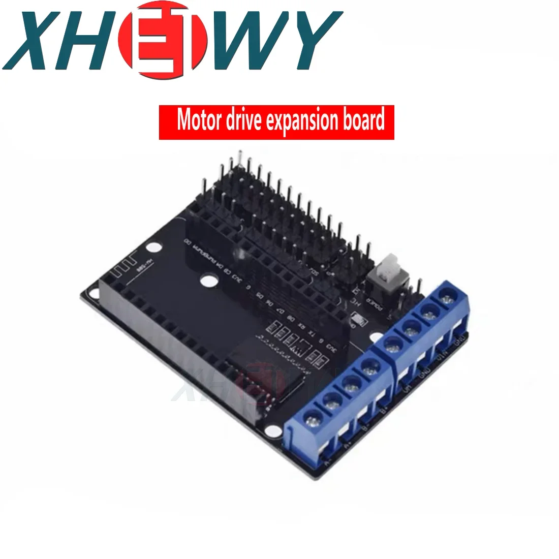 NodeMCU + Motor Drive 6000 Board, ESP Kit, ESP12E Lua WiFi, Intelligent Car Base Plate, 1Pc