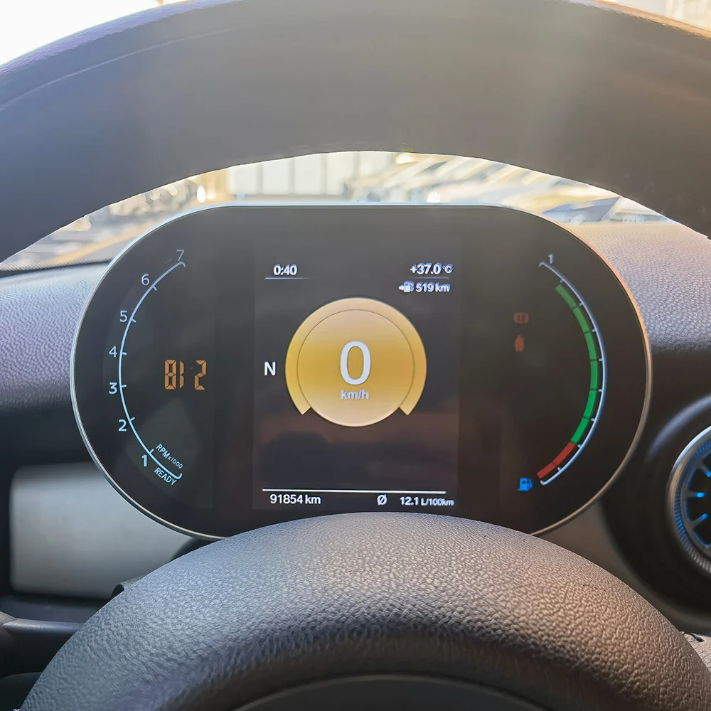 

LCD Speedometer Car Dashboard For BMW MINI R Series 2007-2014 Digital Cluster Virtual Cockpit Instrument Display Panel GPS Linux