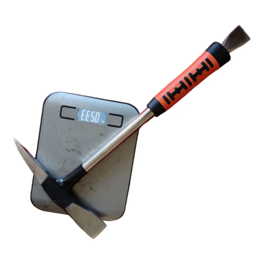 Industrial Strength Chipping Hammer with Full Length Tempered Head and Comfort Oriented Handle Design for Users