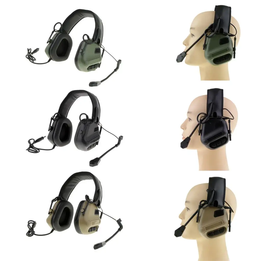 

Headset Hunting Headphone for Military Shooting No Noise Reduction