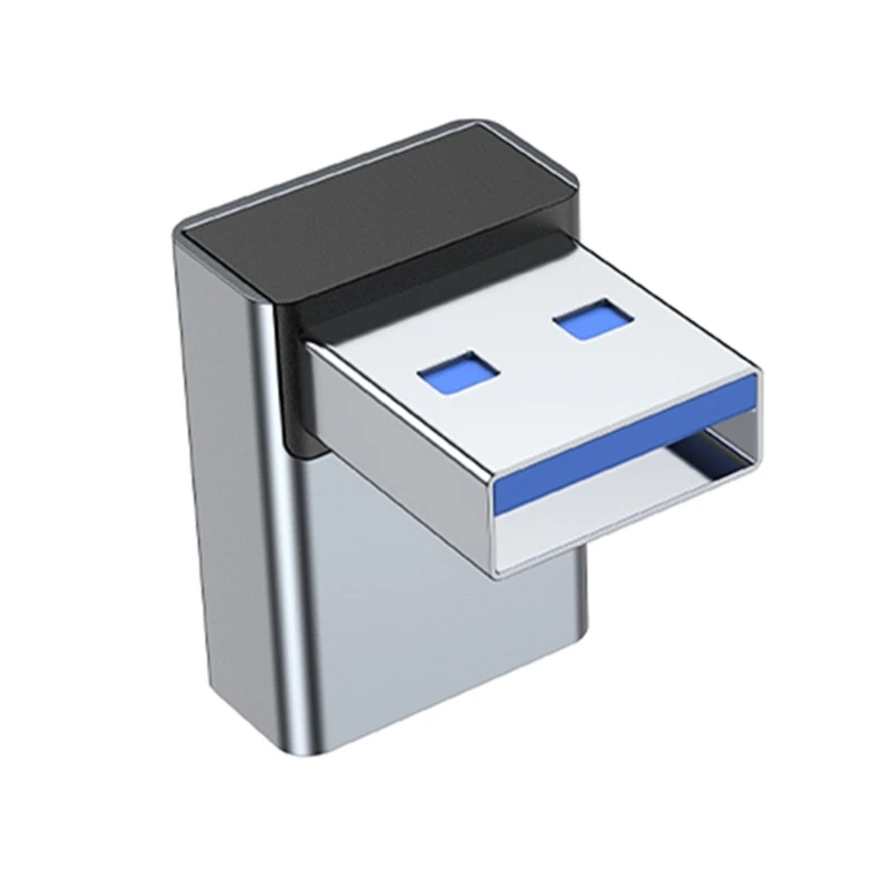 90 Degree Elbowed USB to Type C Converter Adapter for Card Reader Mouse Fan Dropship