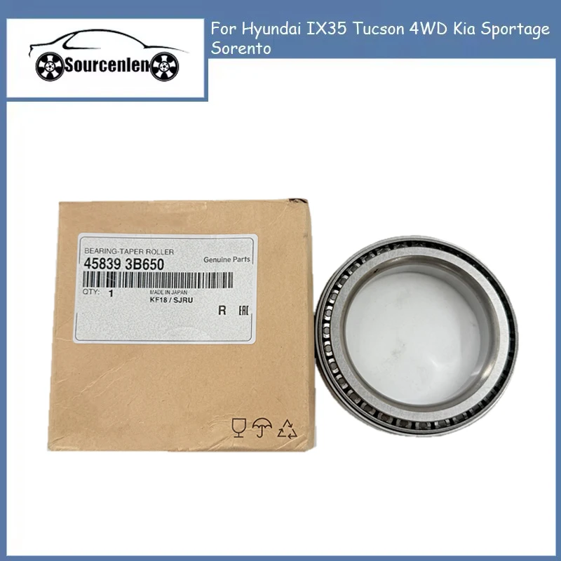 

458393B650 45839-3B650 New Genuine Bearing Taper Roller For Hyundai IX35 Tucson 4WD Kia Sportage Sorento