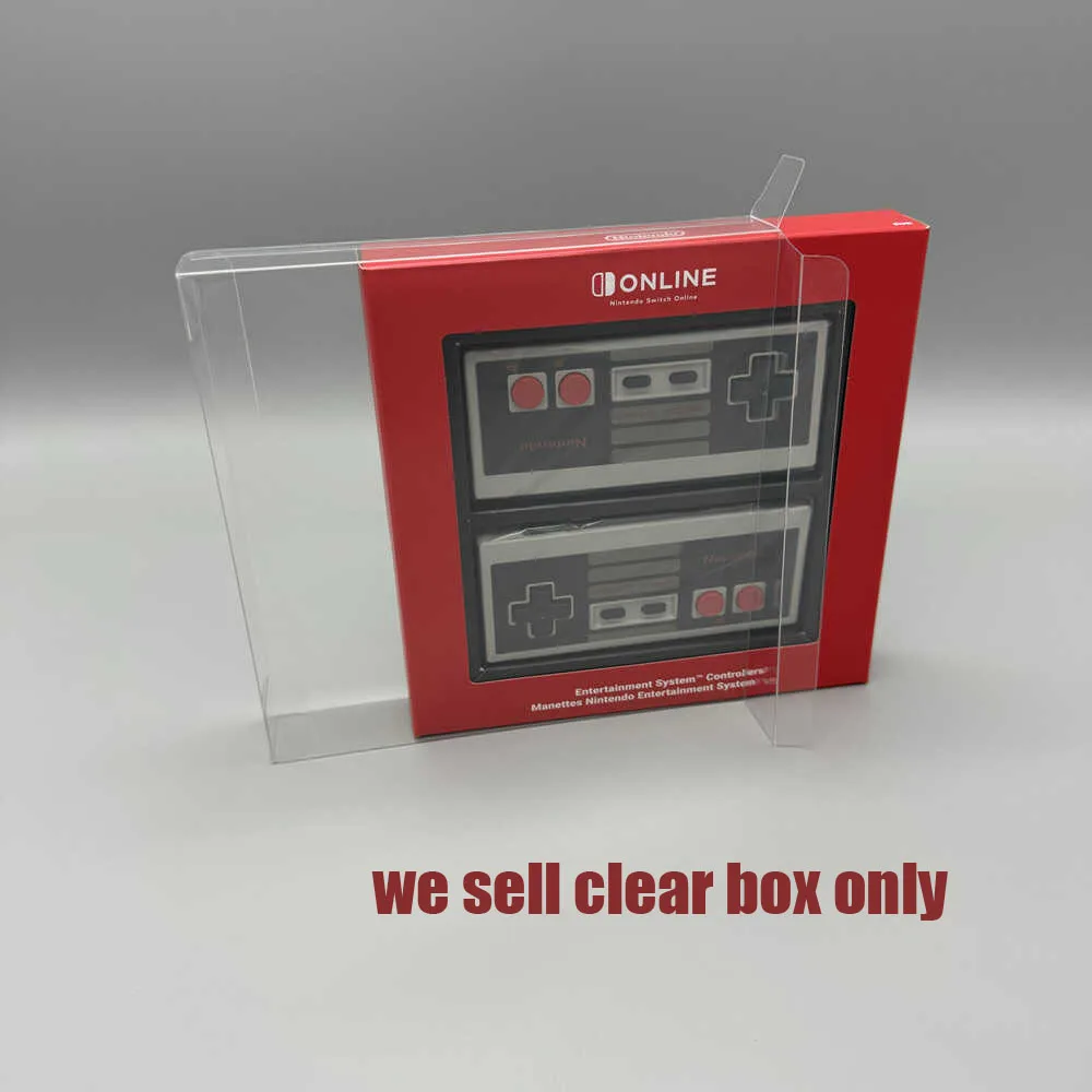 Transparent Clear Box for SWITCH for The Last Faith Special Edition PET Plastic Storage box Display Box