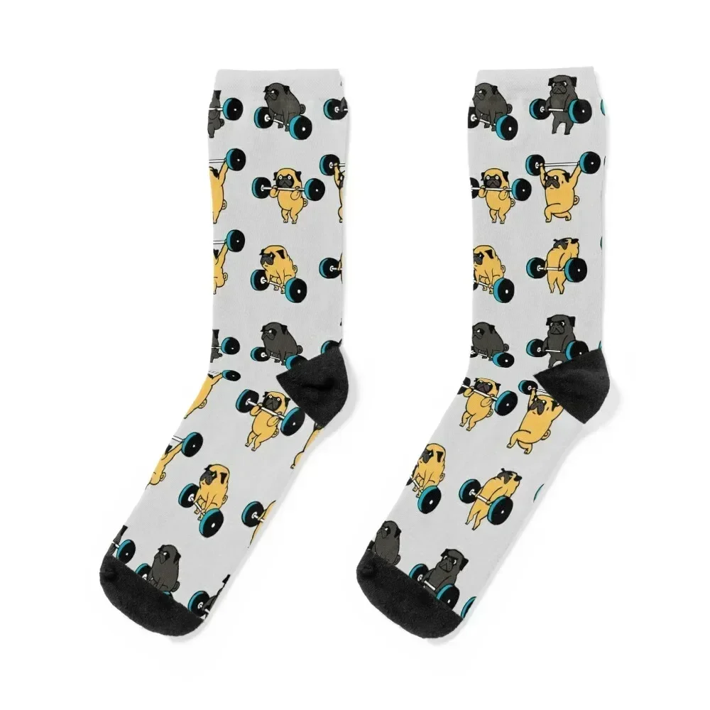 LIFTING PUGS Socks heated designer brand Wholesale Stockings Socks Women Men's